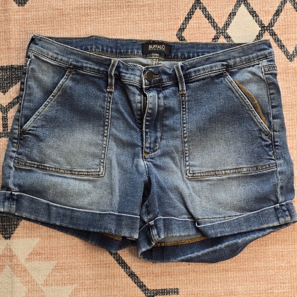 Buffalo David Bitton Denim Shorts - Faded Blue